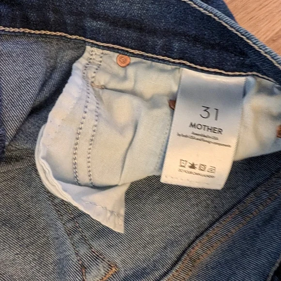 MOTHER Weekender Stretch Denim in Taking Chances sz 31 - Picture 8 of 15